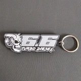 6.6 Turbo Skull Keychain