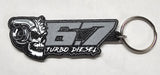 6.7 Turbo Skull Keychain