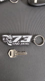 7.3 Turbo Skull Keychain