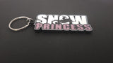 Snow Princess Snowmobile Keychain