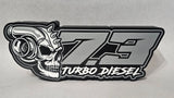 7.3 Turbo Diesel Skull 3D Lightbox
