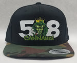 518 Cannabis Lion Hat