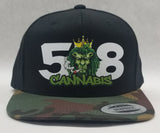 518 Cannabis Lion Hat
